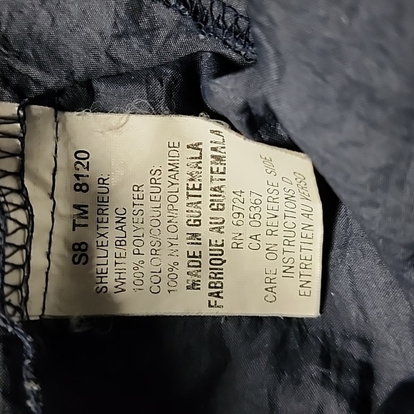 Columbia Mens Lightweight Packable Navy Blue Storm Rain Wind Pants Size Medium - Picture 7 of 10